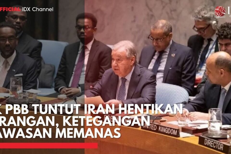 PBB Serukan Dialog Damai untuk Redakan Ketegangan di Kawasan Konflik