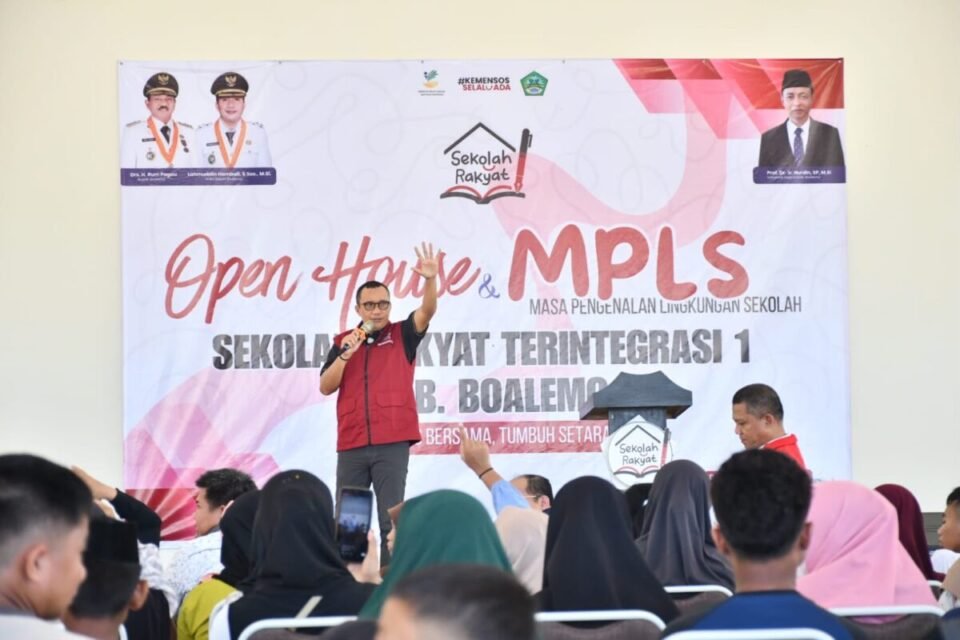 Sekolah Rakyat Terintegrasi 1 Boalemo Resmi Beroperasi, Tampung 270 Siswa Angkatan Perdana