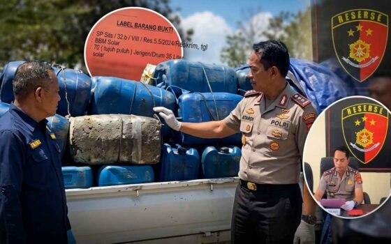 Polres Boalemo Ungkap Dugaan Penyalahgunaan Solar Subsidi, 70 Galon Diamankan