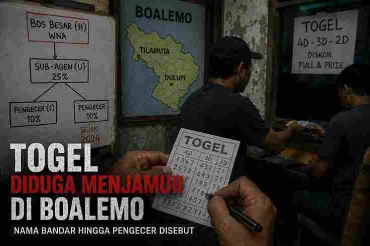 Dugaan Praktik Togel di Boalemo Kembali Mencuat, Ini Informasi yang Beredar